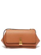 Matchesfashion.com Bottega Veneta - Angle Grained Leather Shoulder Bag - Womens - Tan