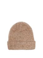 Matchesfashion.com Acne Studios - Peele Ribbed Wool-blend Beanie Hat - Womens - Beige