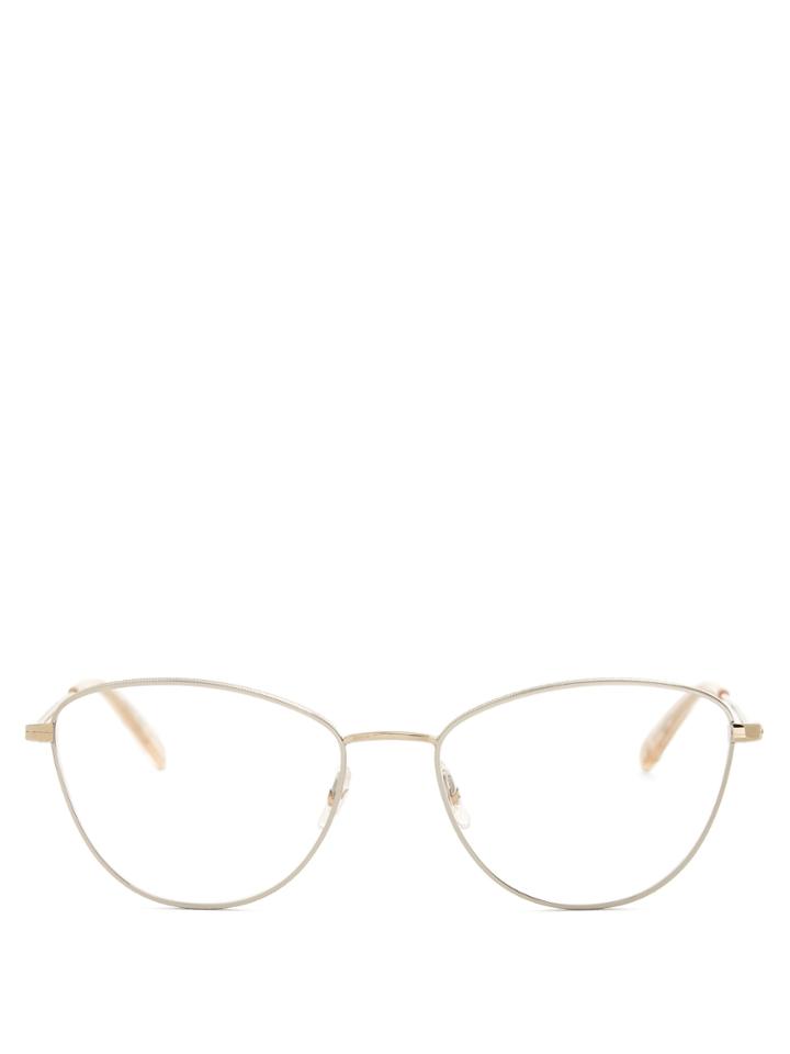 Garrett Leight Olive 51 Cat-eye Glasses