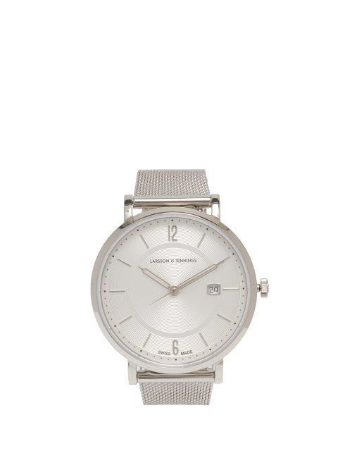 Matchesfashion.com Larsson & Jennings - Opera Stainless Steel Watch - Mens - Silver