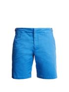 Orlebar Brown Dane Mid-length Cotton-blend Twill Shorts