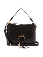Matchesfashion.com See By Chlo - Joan Small Leather And Suede Cross-body Bag - Womens - Black