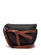 Matchesfashion.com Loewe - Gate Small Grained Leather Cross Body Bag - Womens - Black Multi