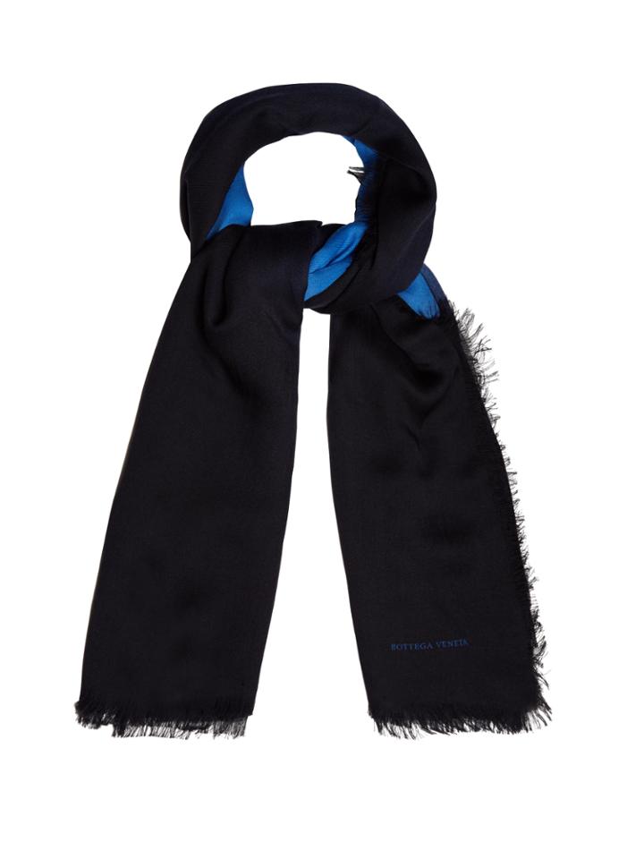 Bottega Veneta Bi-colour Wool Scarf