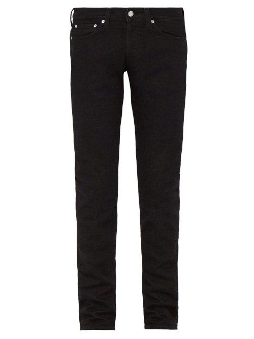 Matchesfashion.com Helmut Lang - Matte Slim Leg Jeans - Mens - Black