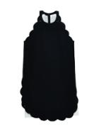 A.l.c. Alexis Scalloped-trim Crepe Dress