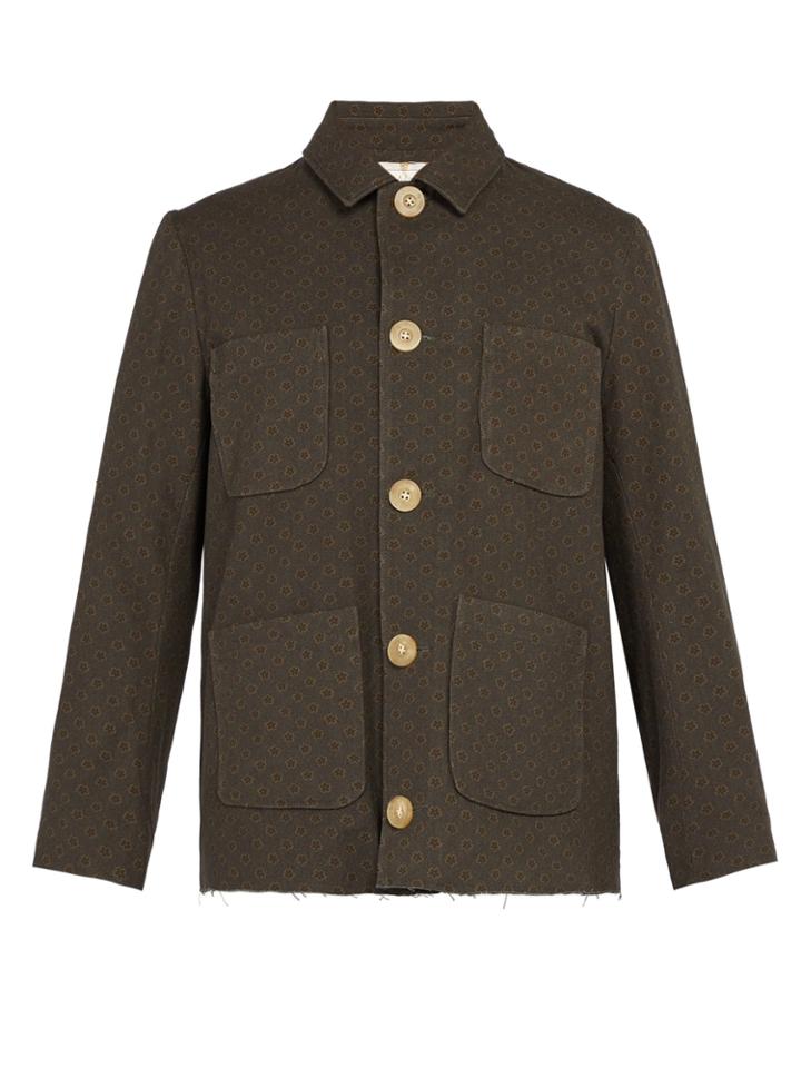 By Walid Mathias Printed Cotton Jacket