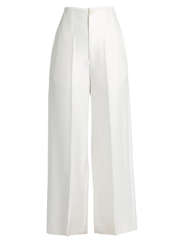 Joseph Wide-leg Satin Trousers