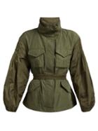 Matchesfashion.com Moncler - Santose Technical Gabardine Jacket - Womens - Khaki