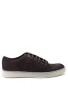 Lanvin Low-top Nubuck Leather Trainers