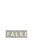 Matchesfashion.com Falke - Logo Intarsia Wool Blend Headband - Womens - Grey