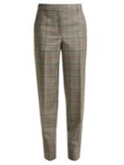 Calvin Klein 205w39nyc Wall Street Prince Of Wales-checked Wool Trousers