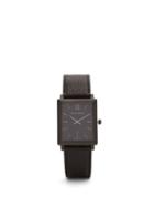 Matchesfashion.com Larsson & Jennings - Norse Stainless Steel And Leather Watch - Mens - Black