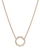 Matchesfashion.com Rosa De La Cruz - Cascade Eternity Diamond & 18kt Rose-gold Necklace - Womens - Rose Gold