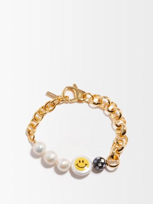 Joolz By Martha Calvo - Take A Chance 14kt Gold-plated Bracelet - Womens - Multi