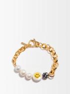 Joolz By Martha Calvo - Take A Chance 14kt Gold-plated Bracelet - Womens - Multi