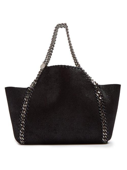 Matchesfashion.com Stella Mccartney - Falabella Reversible Tote Bag - Womens - Black