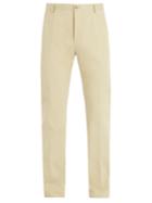 Balenciaga Mid-rise Cotton-twill Chino Trousers