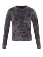 Lululemon - Printed Velvet Sweatshirt - Womens - Dark Grey
