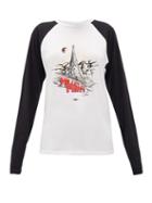 Matchesfashion.com Phipps - X Millet Logo-print Cotton-blend T-shirt - Womens - Black White