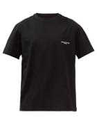 Wooyoungmi - Logo-print Cotton-jersey T-shirt - Mens - Black