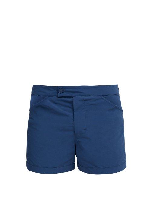 Matchesfashion.com Bower - Elsinore Tailored Swim Shorts - Mens - Mid Blue