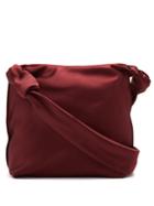 The Row Wander Small Leather Satin Bag
