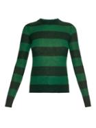 Isabel Marant Étoile Gresham Striped Mohair-blend Sweater