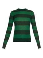 Isabel Marant Étoile Gresham Striped Mohair-blend Sweater