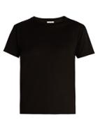 Saint Laurent Boyfriend-fit Cotton-jersey T-shirt
