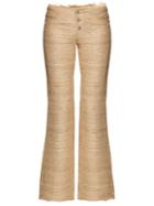 Marques Almeida Silk-noil Bootcut Trousers