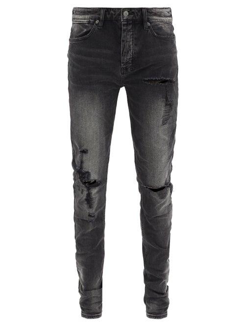 Matchesfashion.com Ksubi - Van Winkle Skinny-leg Jeans - Mens - Black