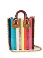 Sophie Hulme Compton Rainbow Striped Bag