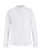 Sunspel Granddad-collar Cotton-poplin Shirt