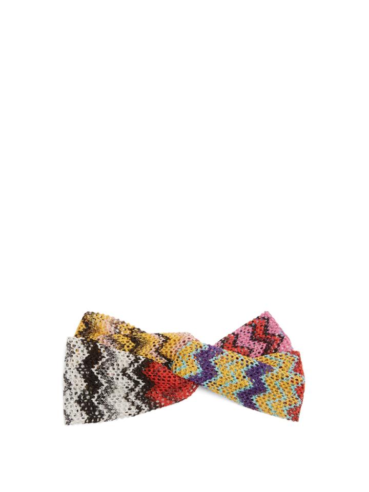 Missoni Mare Zigzag Knitted Headband