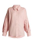Palmer/harding Balloon-sleeved Cotton Shirt