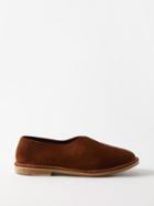 Jacques Solovire - Luz Suede Loafers - Mens - Brown