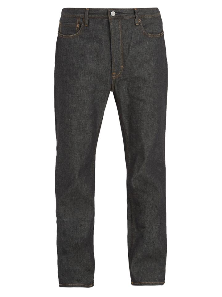 Acne Studios Land Mid-rise Slim-leg Jeans