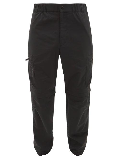 Frame - Elasticated-waist Shell Trousers - Mens - Black