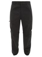 Frame - Elasticated-waist Shell Trousers - Mens - Black