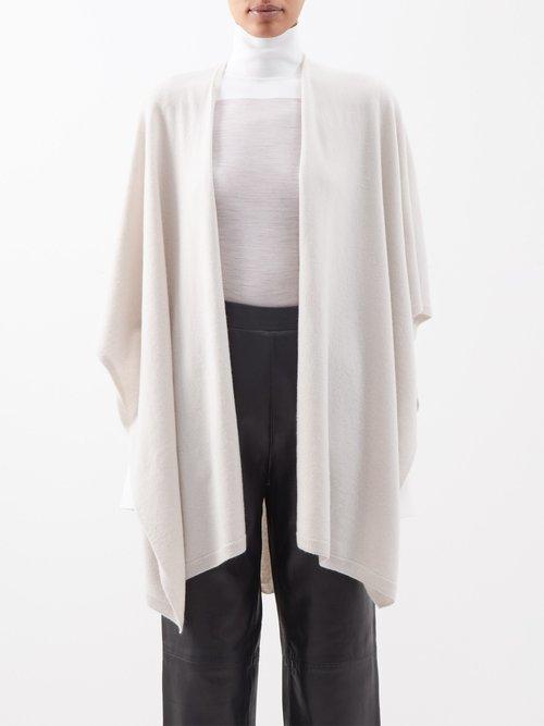 Arch4 - Fringe-trim Cashmere Shawl - Womens - Beige