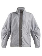 Matchesfashion.com Adidas By Stella Mccartney - Flower Print Wind Jacket - Womens - Grey Multi