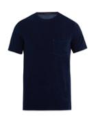 Matchesfashion.com The Gigi - Rodi Terry Towelling Cotton T Shirt - Mens - Navy