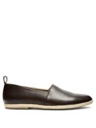 Hecho Leather Espadrilles