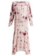 Matchesfashion.com Preen Line - Sora Floral Print Dress - Womens - Pink Multi