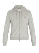 Moncler Cotton-jersey Zip-through Hooded Sweatshirt