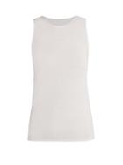 Matchesfashion.com Aeance - Round Neck Wool Blend Performance Tank Top - Womens - Light Grey