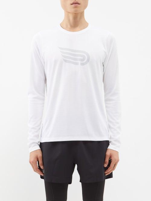 Pressio - Hapai Stretch-jersey Long-sleeved T-shirt - Mens - White