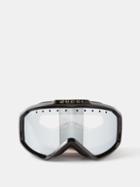 Gucci Eyewear - Logo-jacquard Ski Goggles - Mens - Black Green