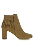 Tabitha Simmons Surrey Fringed-suede Boots